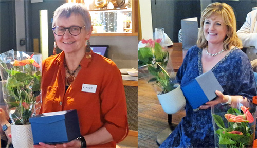 Karen Fryer (left) and Angela Sutherland (right)